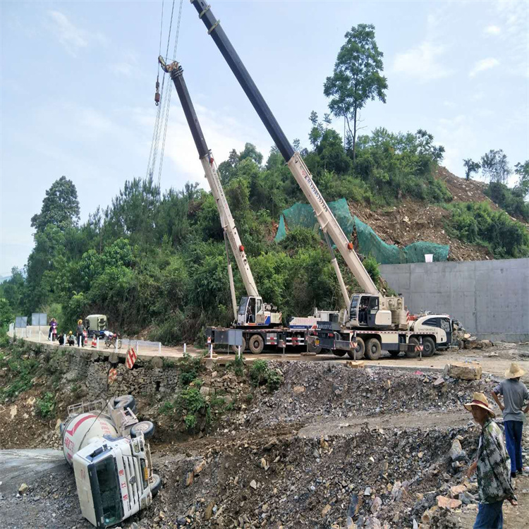 江门江门24小时应急道路救援吊装吊装现场实拍